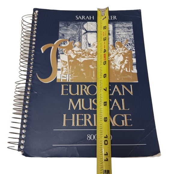 The European Musical Heritage, 800-1750 by Sarah Fuller SPIRAL BOUND Good USED - Picture 13 of 16